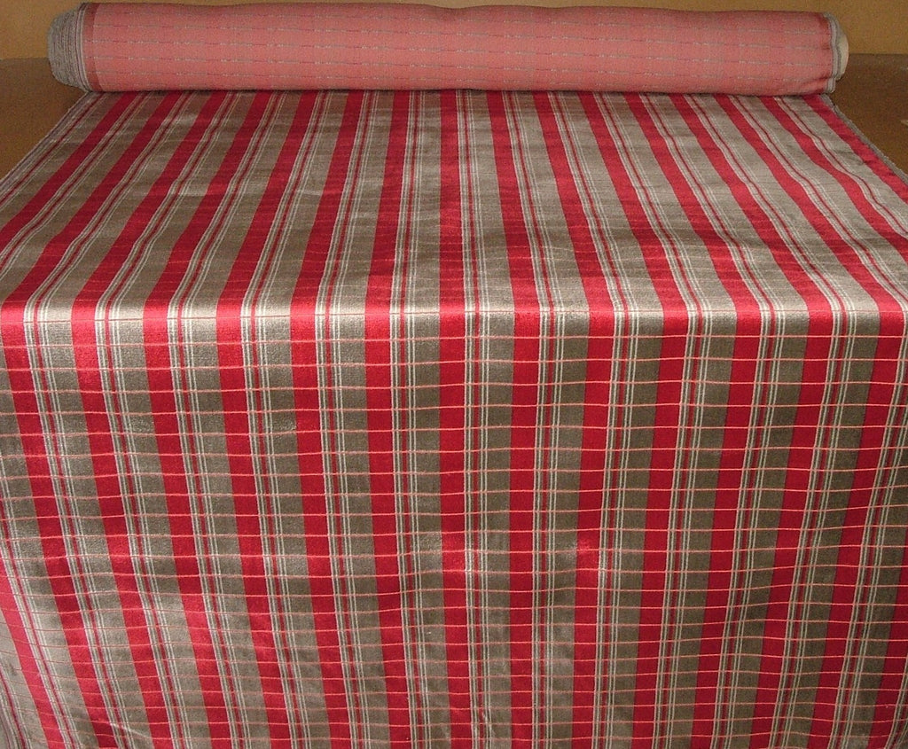 London Underground Upholstery Fabric Southbank Line Ruby RRP £1290.00 - 10 Metre4