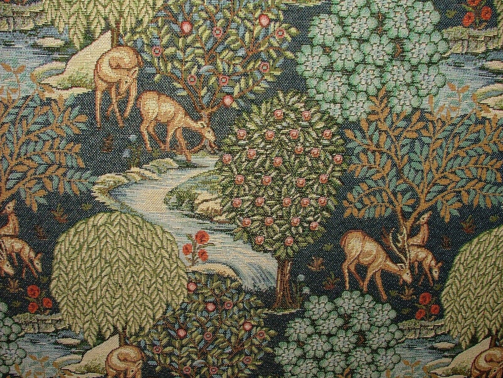 William Morris The Brook Tapestry Curtain Upholstery Cushion Craft Fabric