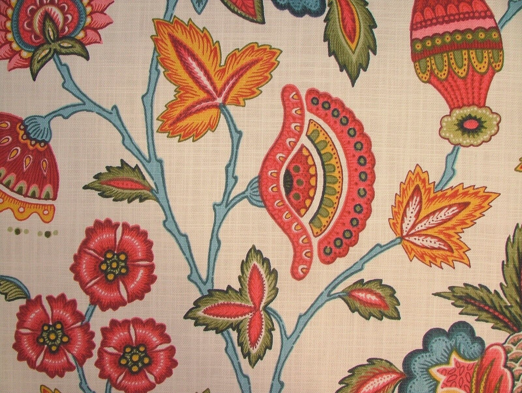 3.4 Metre iLiv Summer Tapestry 100% Cotton Fabric Cushion Curtain Upholstery Use