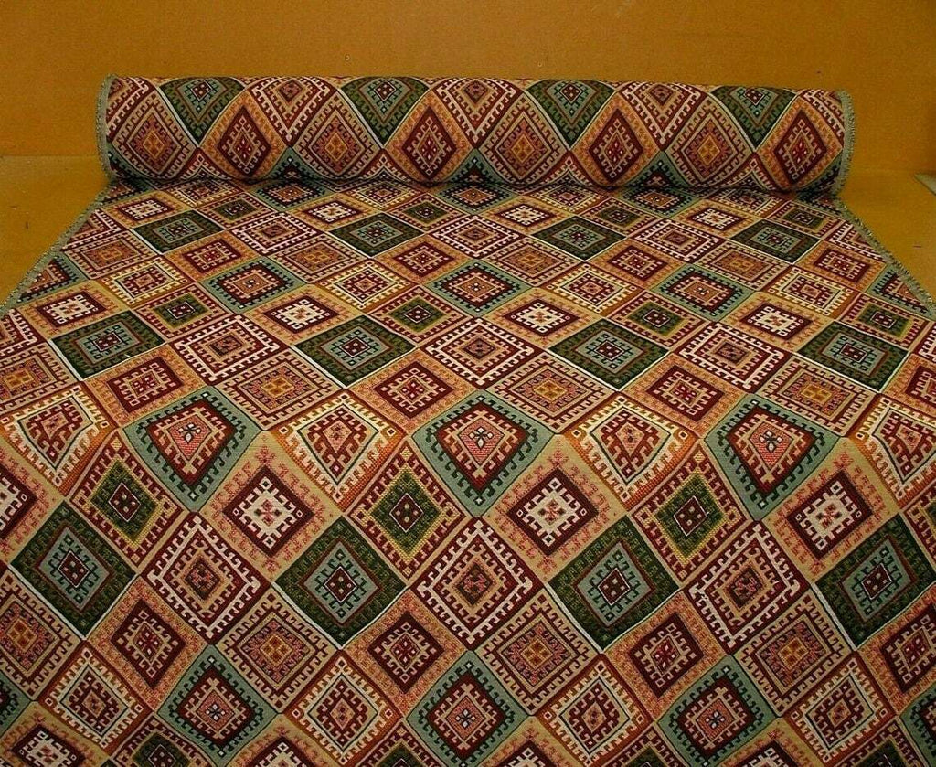 Persian Empire Kilim Extra Thick Tapestry Fabric Curtain Upholstery Cushion Use