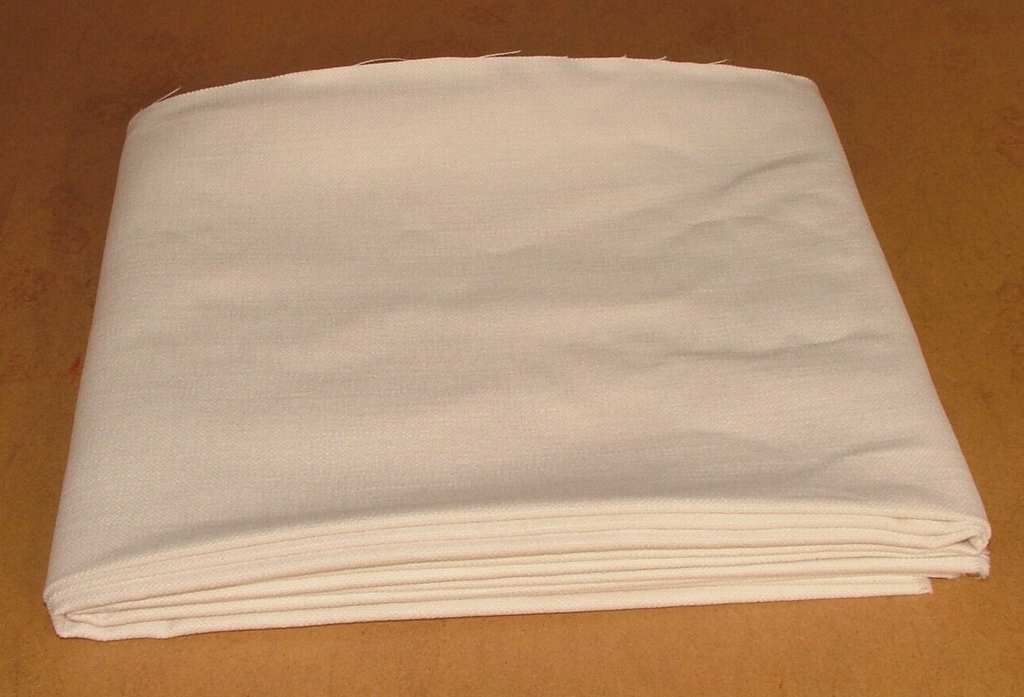 1.1 Metre Romo Linara Egret Linen Union Fabric Upholstery Cushion Curtain