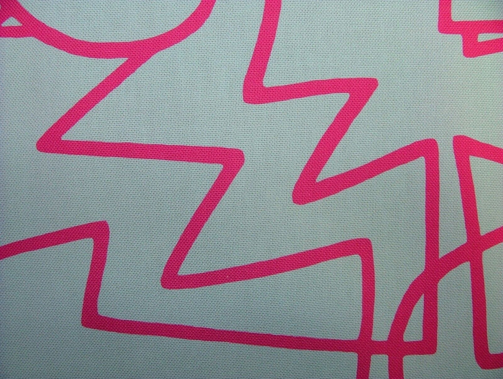 1.6m Jon Burgerman Zag Zig Cherryaid  By Romo Cotton Fabric Upholstery Cushion