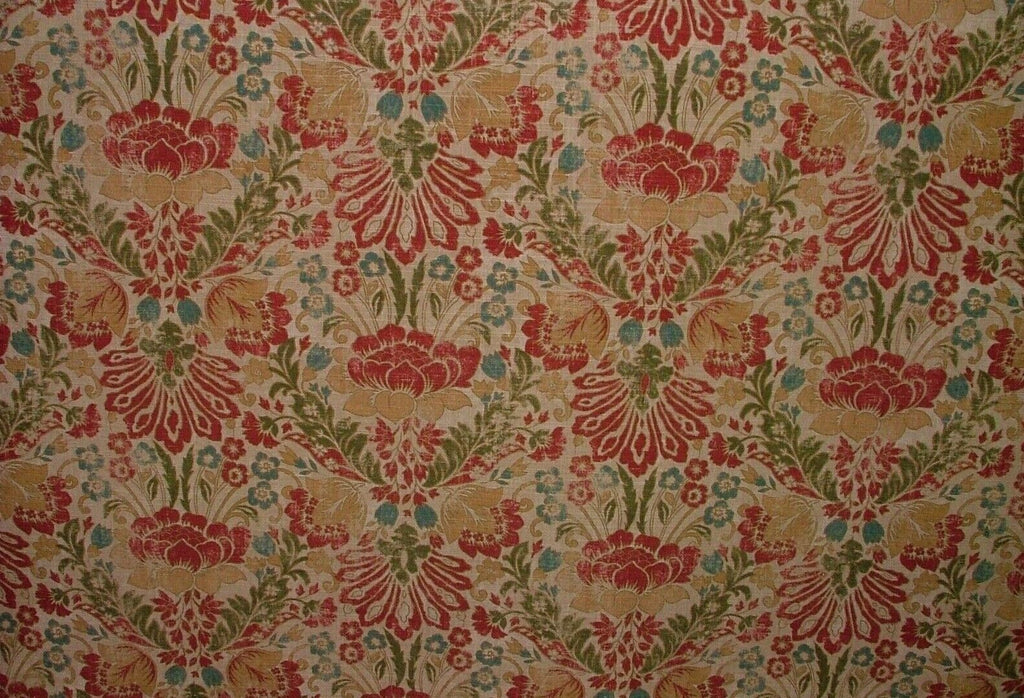 Cromford Antique Digitally Printed Fabric Curtain Upholstery Cushion Headboards