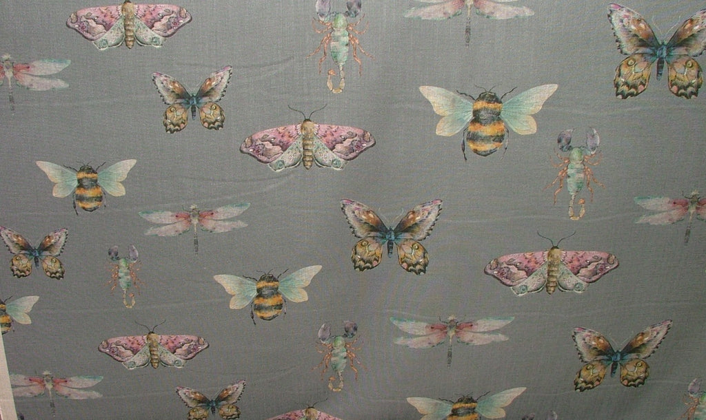 Fabric Remnants Voyage Maison Fray Storm 4 Metres Upholstery Cushion Curtain3