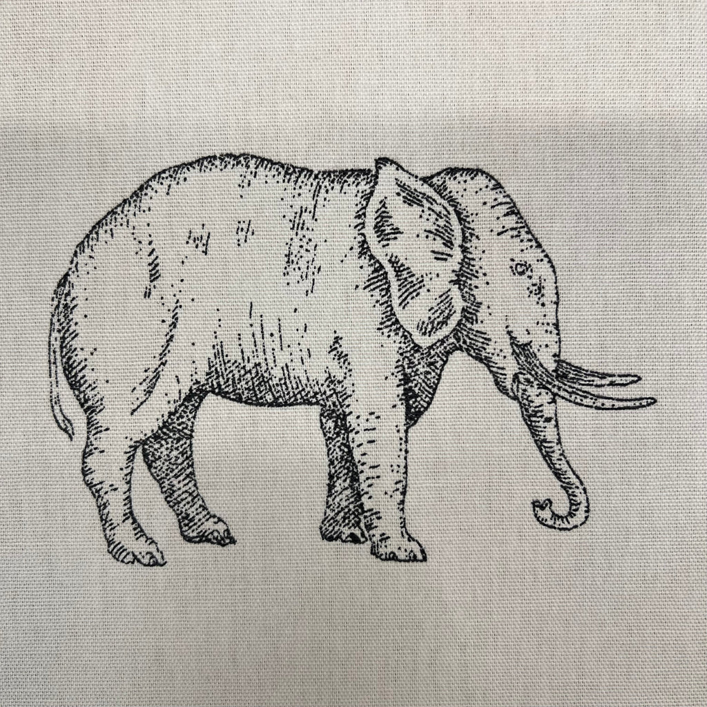 3.2m iLiv Prairie Animals Anthracite Cotton Fabric Cushion Curtain Upholstery4