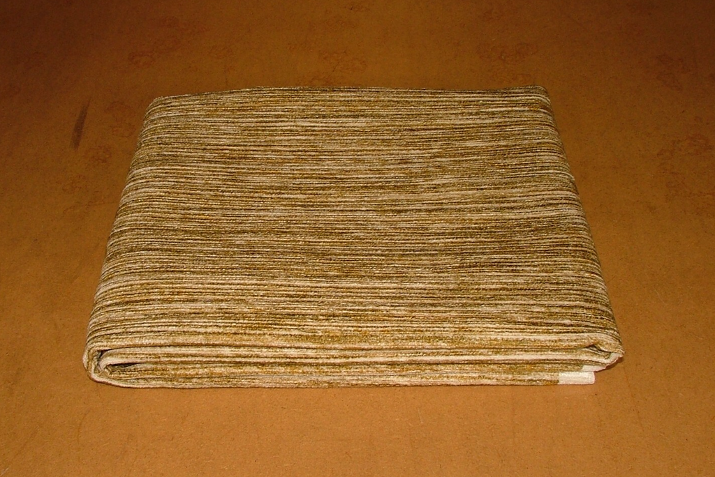 109cms Romo / Zinc Araujo Ochre Chenille Fabric Upholstery Cushion RRP £168.405