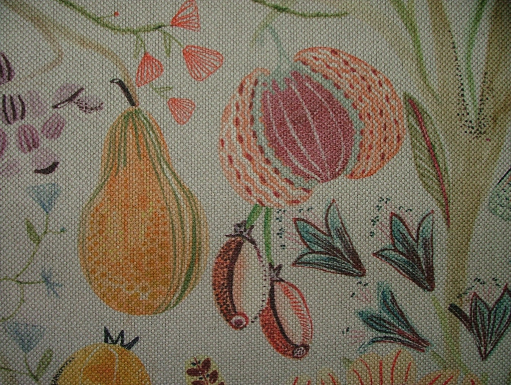 Voyage Maison Curtain Fabric LAAMORA SUMMER Linen Upholstery Cushion 8.3 METRES11