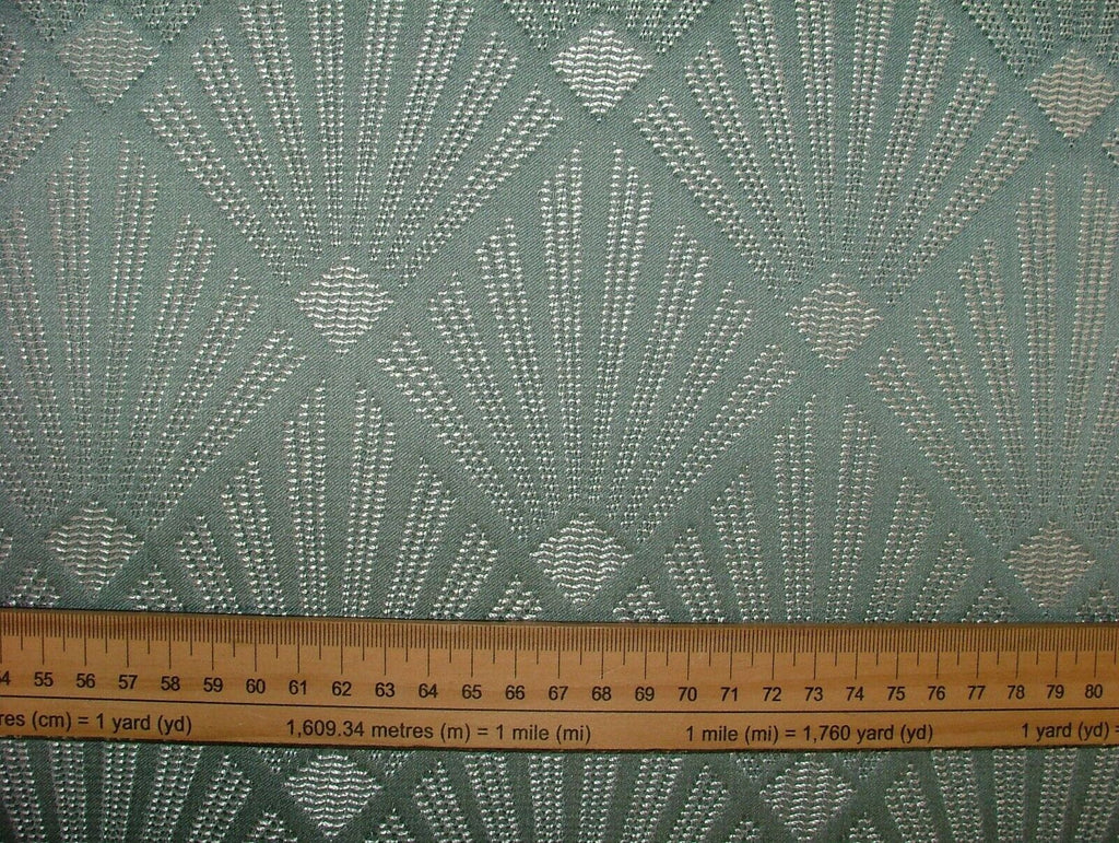 20 Metre Art Deco Fan Spa Jacquard Fabric Curtain Upholstery Cushion RRP £760.00