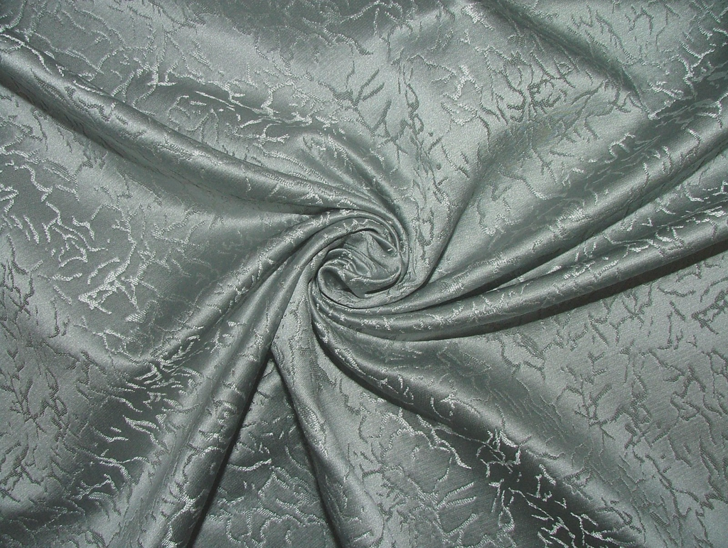 Fabric Remnants Jemima Sterling Jacquard 5.8 Metres Upholstery Cushion Curtain0