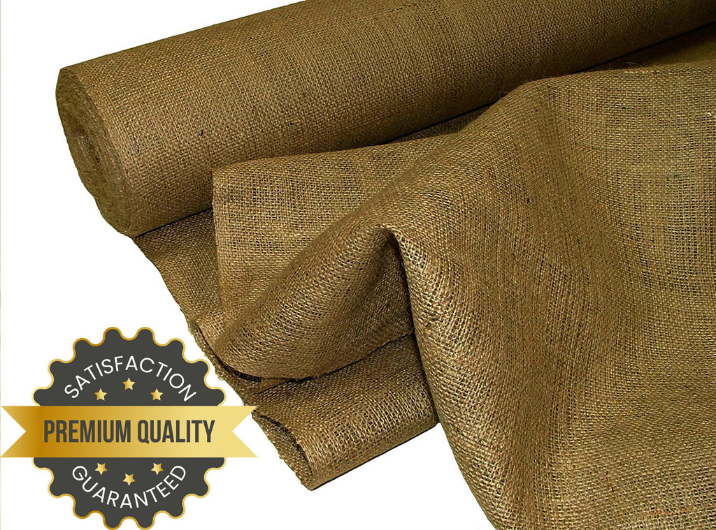 40 Mtrs 40" Wide 10oz Quality Hessian Upholstery Fabric Art Craft School Notice0