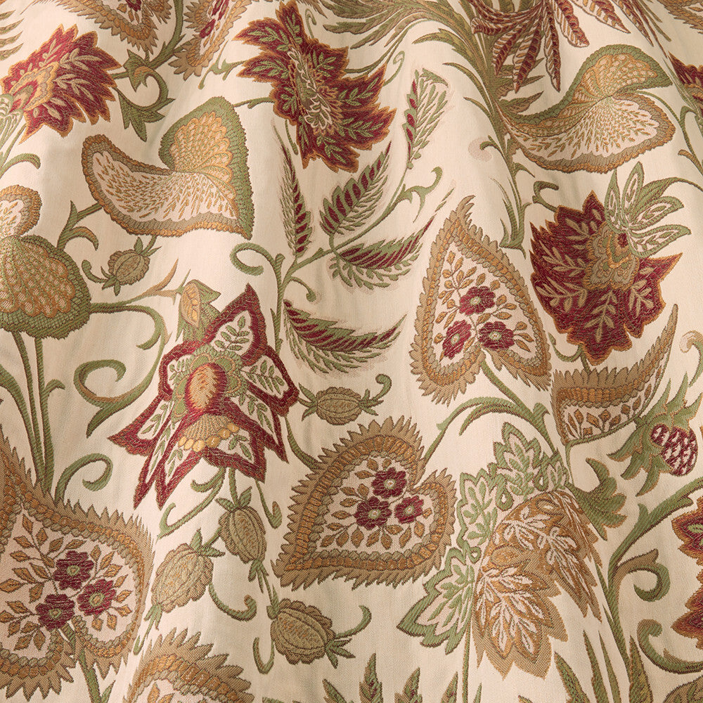 2.8 Metres iLiv Etienne Cinnabar Heavy Woven Fabric Curtain Upholstery Cushion0