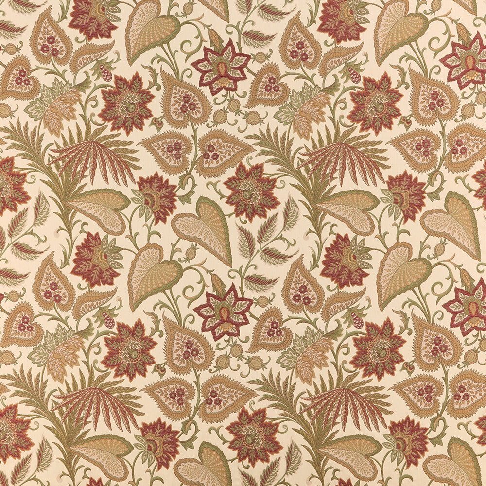 2.8 Metres iLiv Etienne Cinnabar Heavy Woven Fabric Curtain Upholstery Cushion1