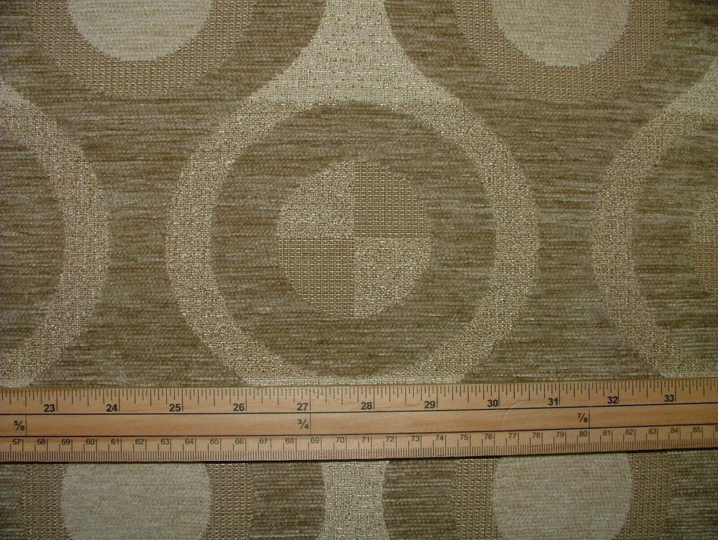 21 Metres Geometric Plush Chenille Fabric Curtain Upholstery Cushion RRP £945.00