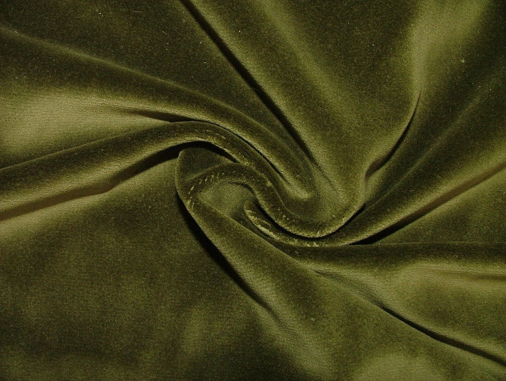 13 Metres Romo Frieda Olivette Velvet Fabric Curtain Upholstery RRP £1625.00