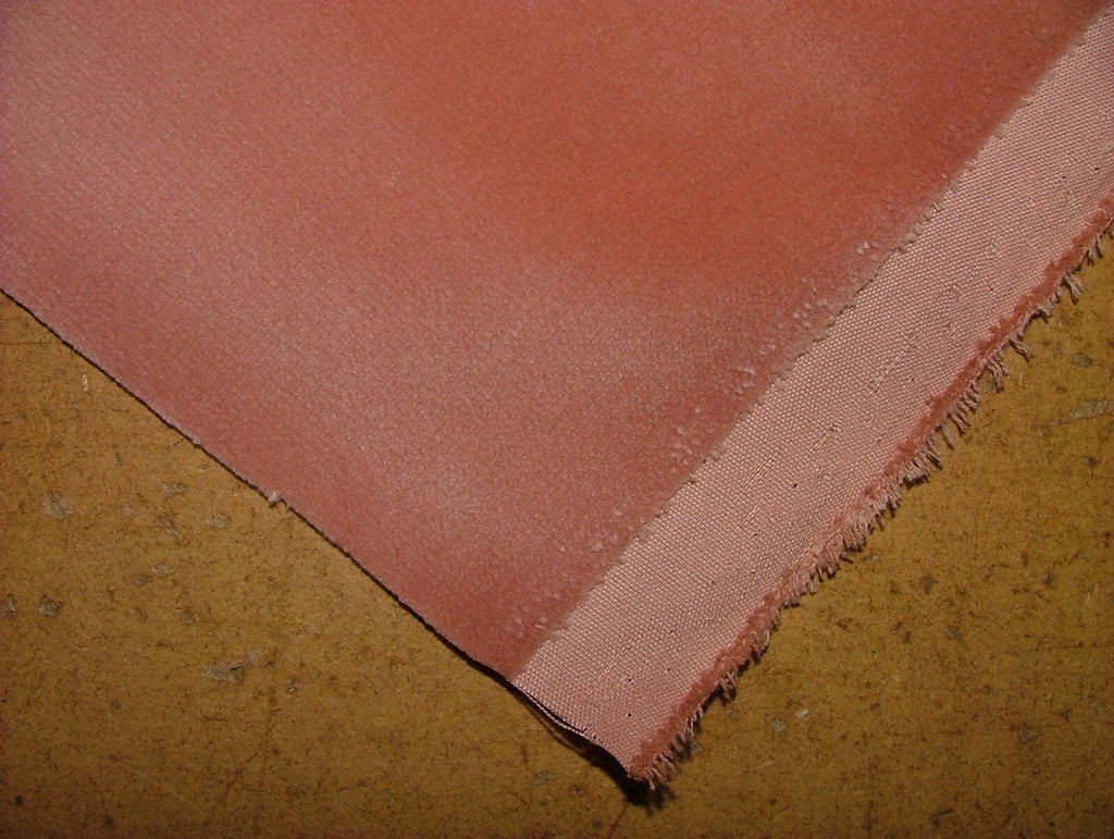 10 Metres Romo Powder Room Pink Velvet Fabric Curtain Upholstery RRP £1250.002