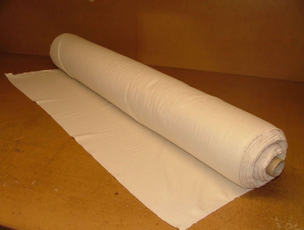 25 Metre Roll 100% Cotton Pre Shrunk Curtain Interlining Luxurious Quality