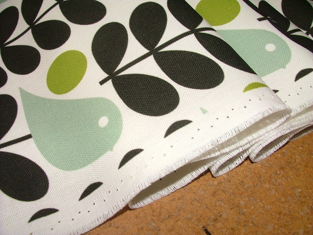 Orla Kiely Early Bird Granite Curtain Upholstery Cushion Bag Making Fabric