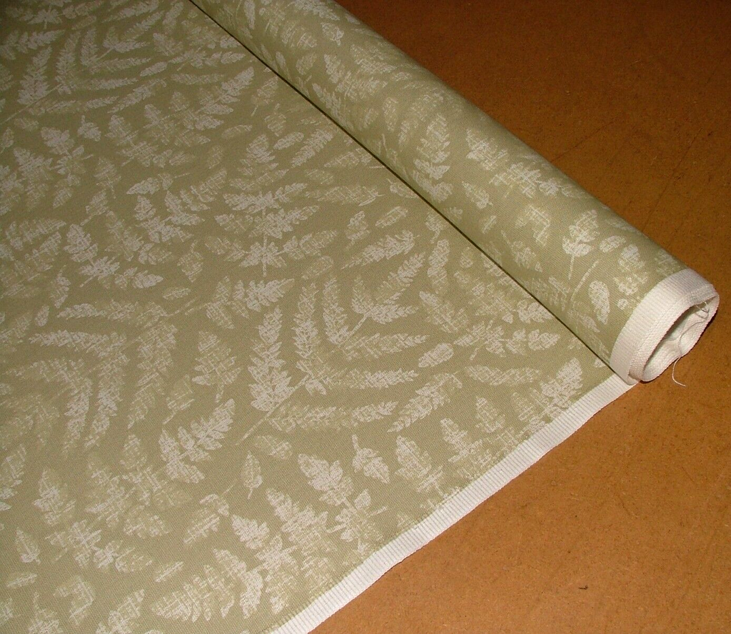 4.3 Metres iLiv Fernshore Fennel Cotton Fabric Cushion Curtain Upholstery