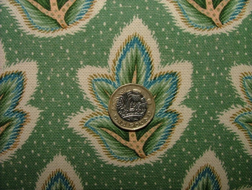 Foliage Fall Leaf 100% Cotton Fabric Curtain Cushion Upholstery Blinds Craft Use