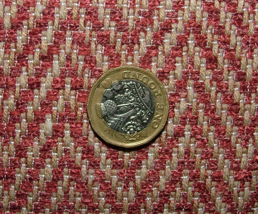 1.6 Metres iLiv Summit Ruby Heavy Woven Fabric Cushion Curtain Upholstery5