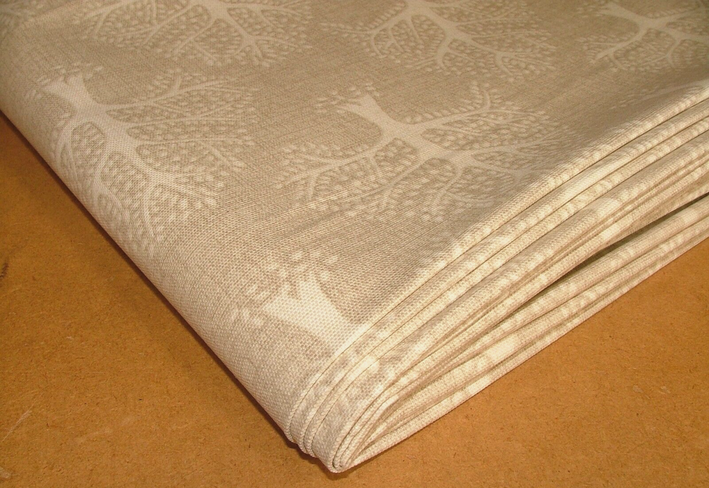 4.4 Metre iLiv Great Oak Tree Nougat Curtain Upholstery Cushion Blind Fabric