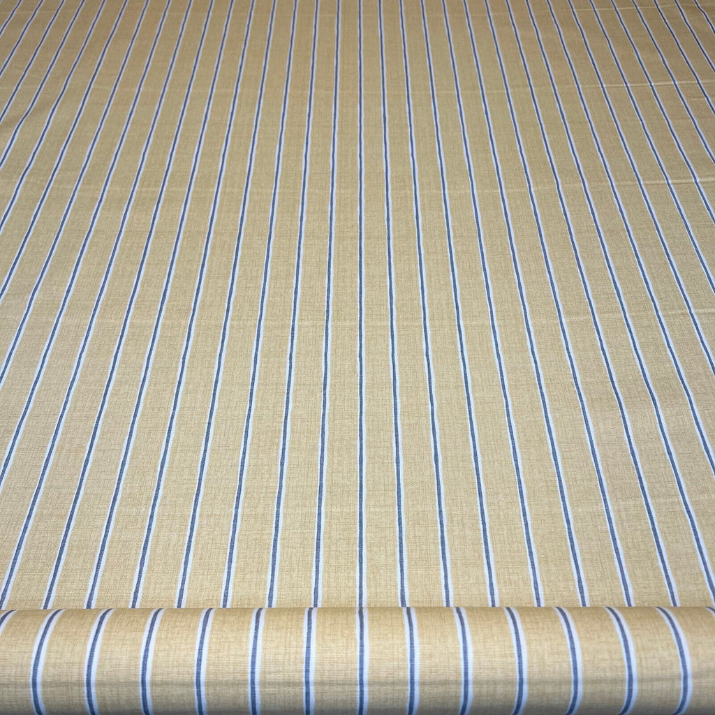 2.3 Metres iLiv Rowing Stripe Sand Curtain Upholstery Cushion Blinds Fabric