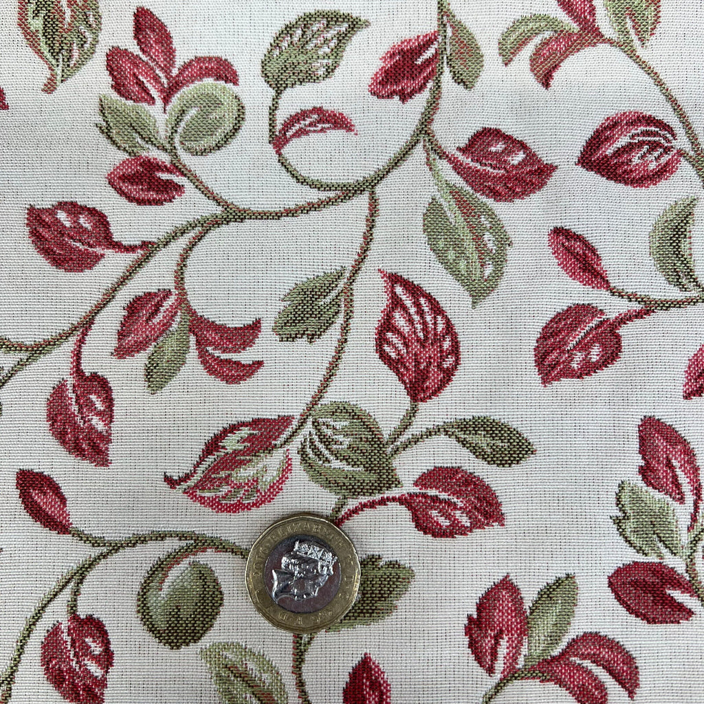 1.8 Metres iLiv Clarice Cherry Embroidered Fabric Curtain Upholstery Cushion