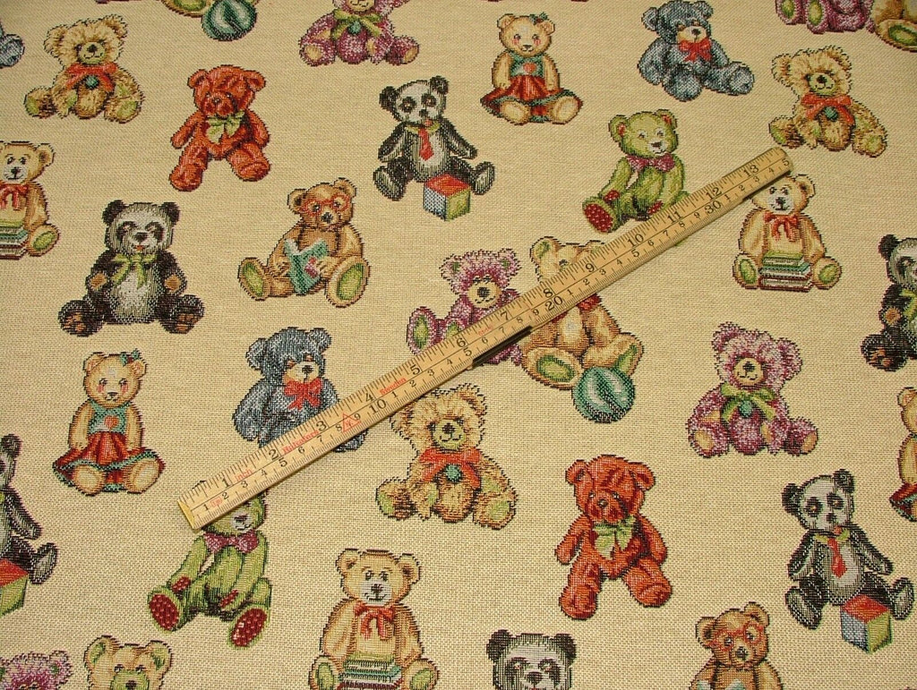 "Animal Tapestry" Designer Fabric Ideal For Upholstery Curtains Cushions Throws