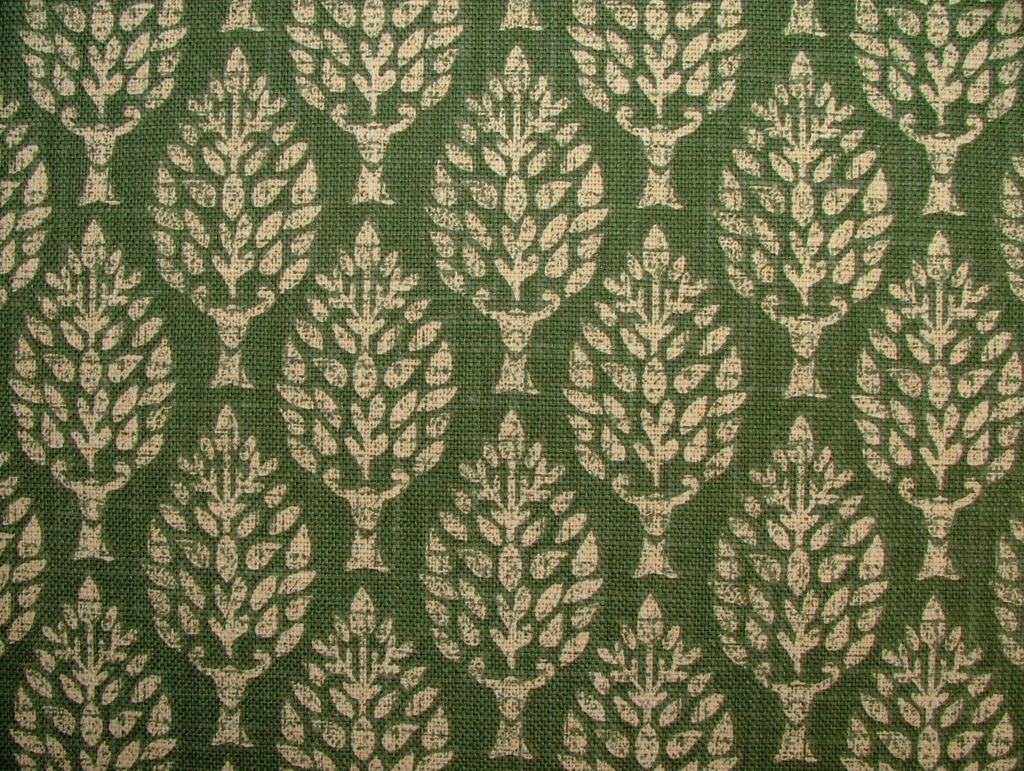 1.8 Metres iLiv Kemble Spruce Green Cotton Fabric Cushion Curtain Upholstery