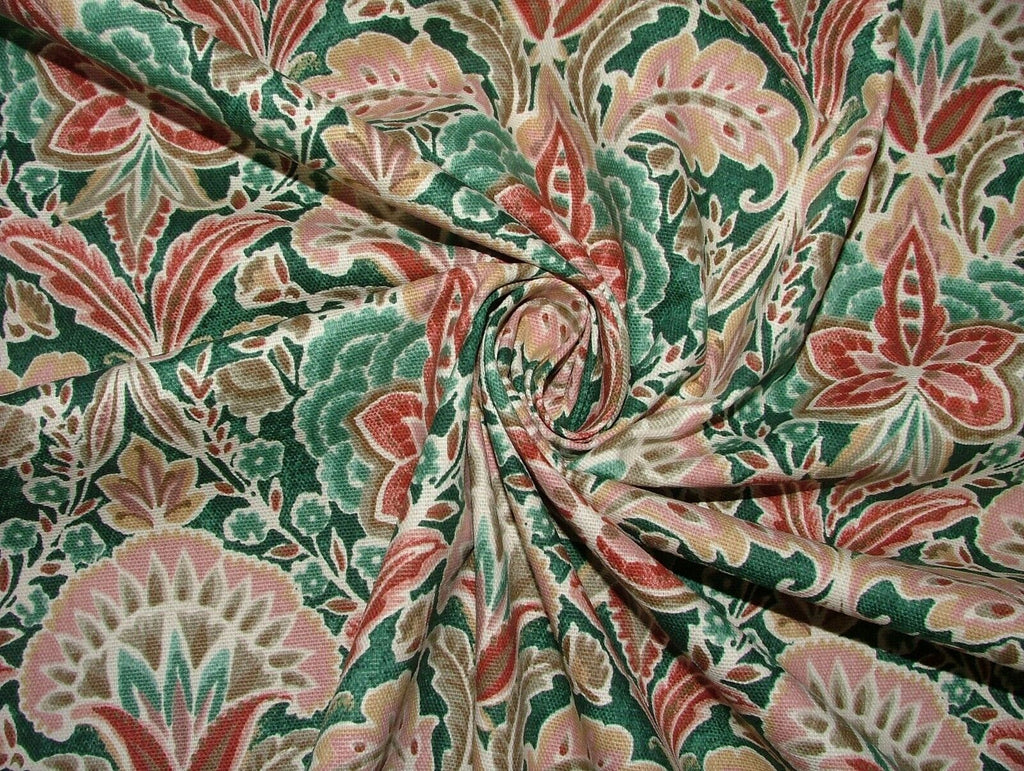 2 Metre iLiv Rhapsody Malachite Cotton Curtain Upholstery Cushion Blind Fabric