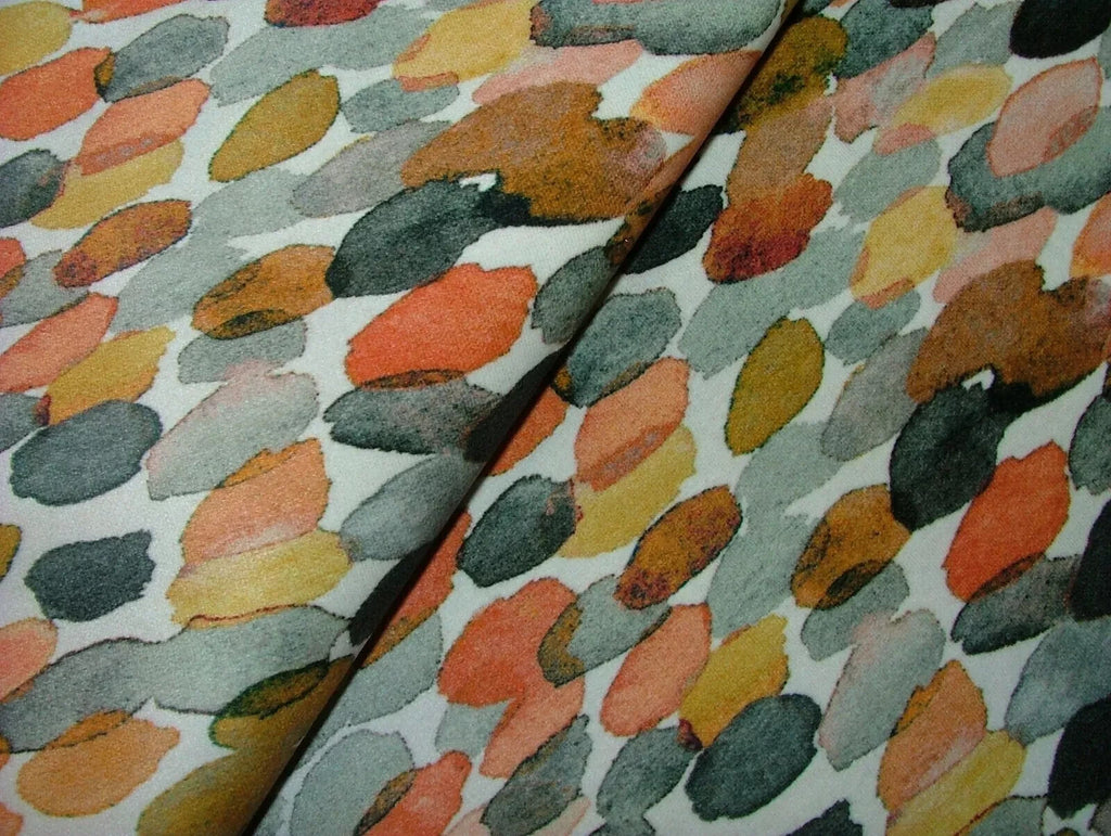 Romo Velvet Cotton Fabric Upholstery Cushion Curtain  - Orrin Blush 2.5 Metres11