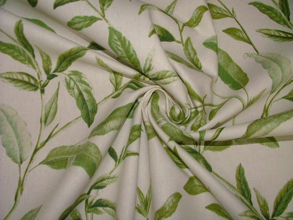 3.8 Metres iLiv Oasis Spruce Green 100% Cotton Fabric Curtain Cushion Upholstery