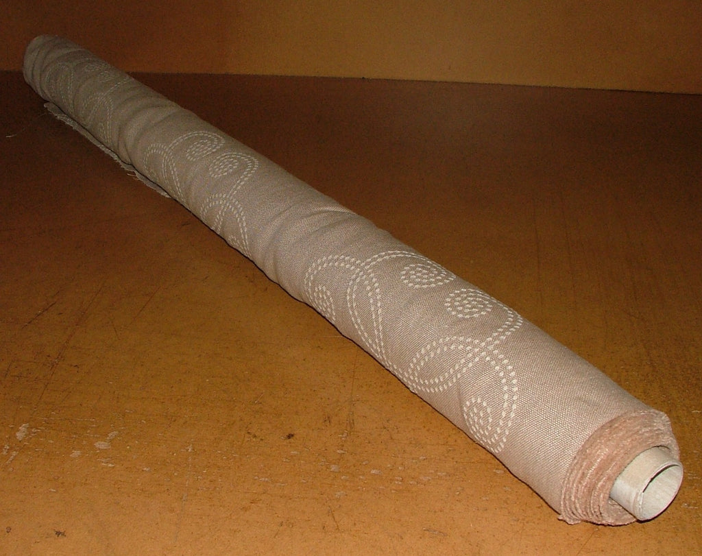 Mark Alexander Romo Fabric Embroidered Curtain Linen RRP £1425.70 -  5.3 Metres2