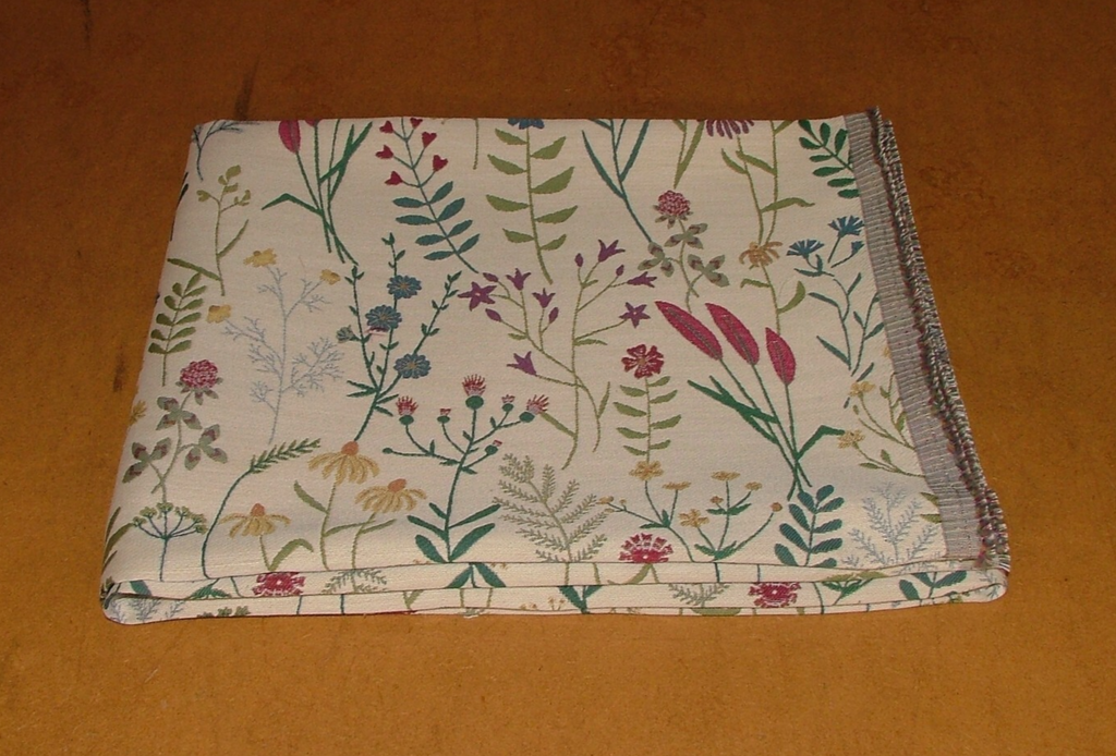 91cms Fryetts Fabric Lamorna Chintz Jacquard Fabric Cushion Upholstery Use6