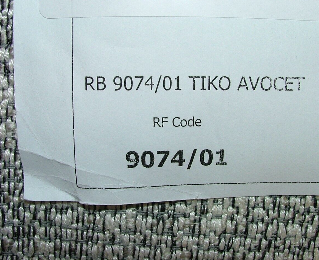 2.6 Metres Romo Black Edition Tiko Avocet Fabric Upholstery Cushion RRP £309.40