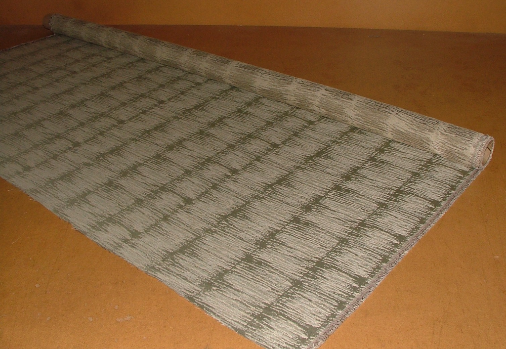 Fabric Remnants Woven Jacquard 1.8 Metres iLiv Chymic Sage FR Curtain  Cushion2
