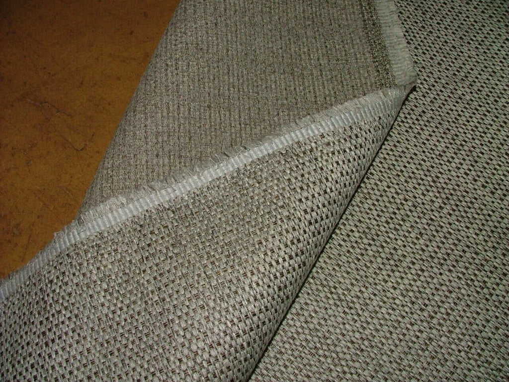 17 Metres Natural Textured Woven Jacquard Curtain Upholstery Cushion Fabric