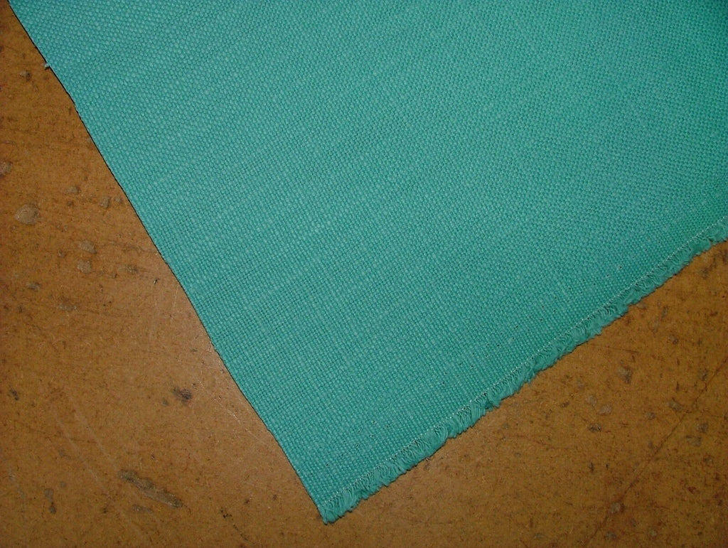 19 Metre Turquoise Cotton Jacquard Fabric Curtain Cushion Upholstery RRP £532.00