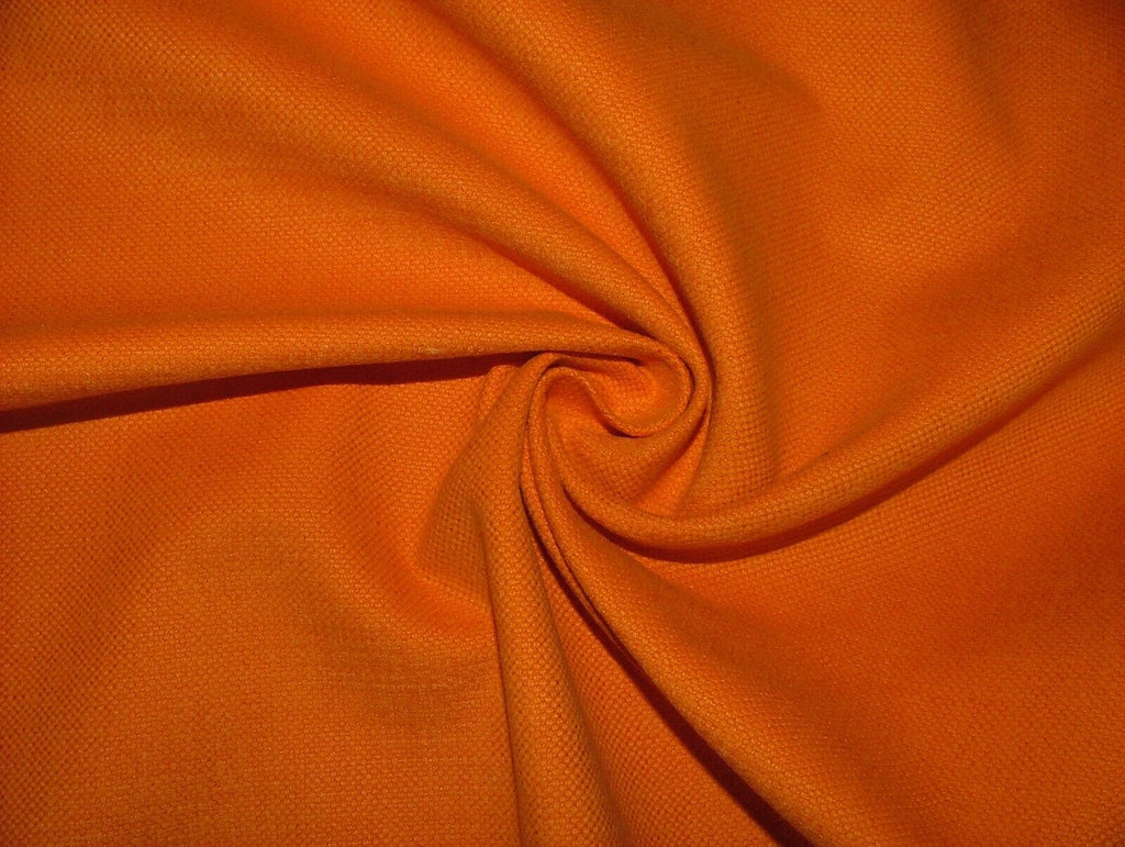 8 Metres Romo Linara Marigold Orange Fabric Upholstery Cushion Curtain