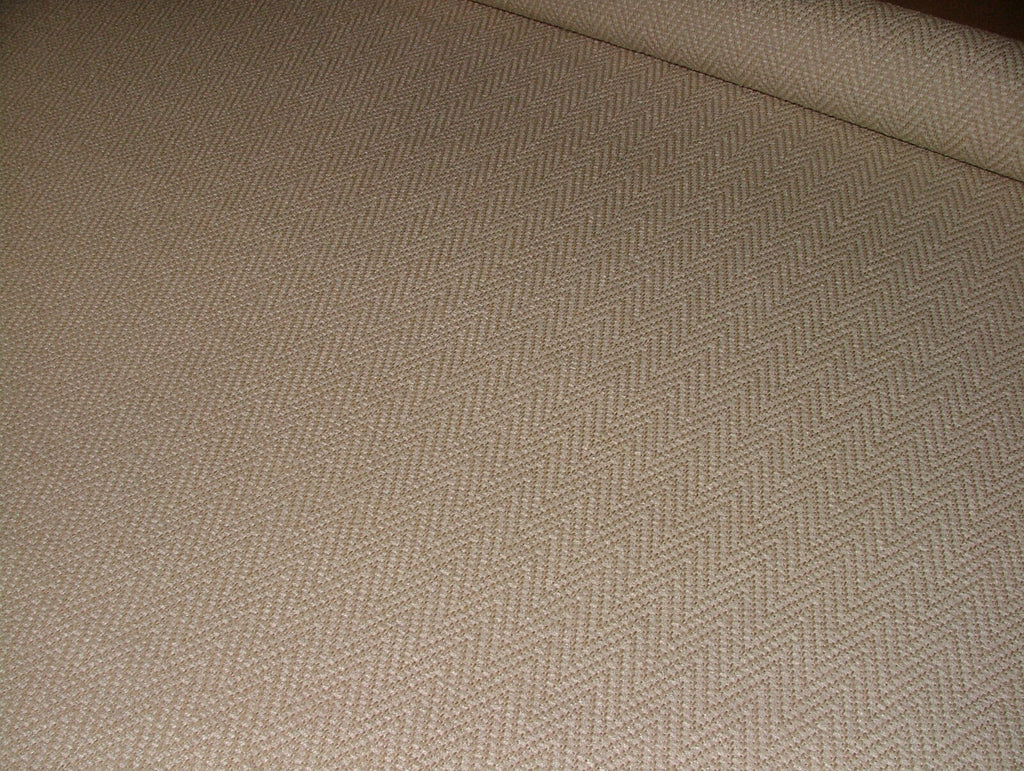 1 Metre iLiv Summit Cream Woven Jacquard Fabric Cushion Curtain Upholstery