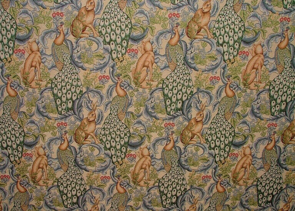 William Morris Forest Natural Tapestry Curtain Upholstery Cushion Chair Fabric