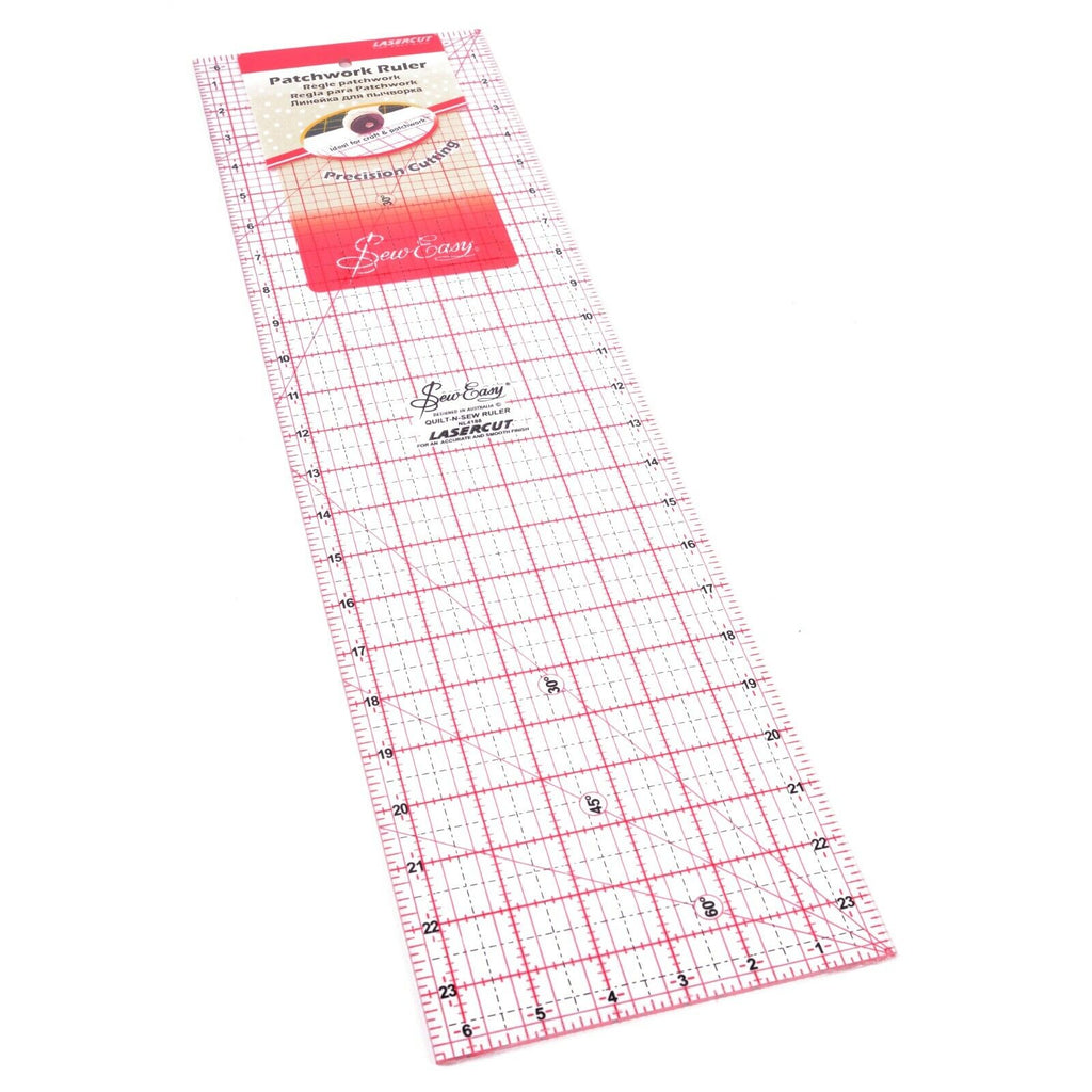 Sew Easy Quilters Craft Patchwork Square / Rectangle Ruler Various Sizes