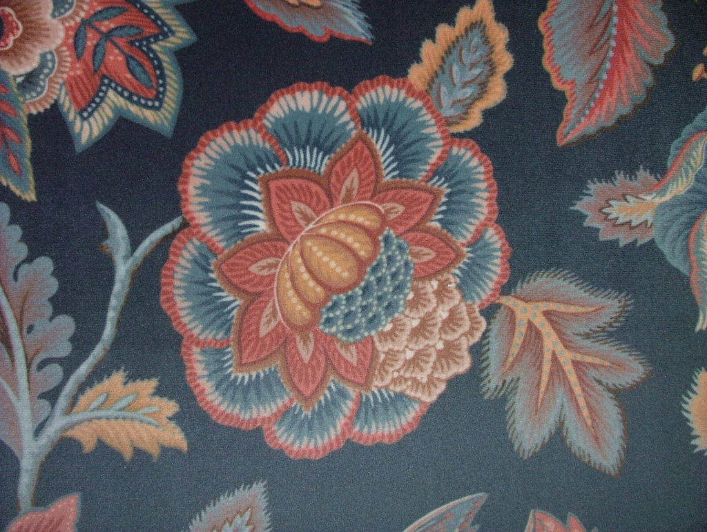 3 Metres iLiv Sarita Sapphire Velvet Fabric Cushion Curtain Upholstery9