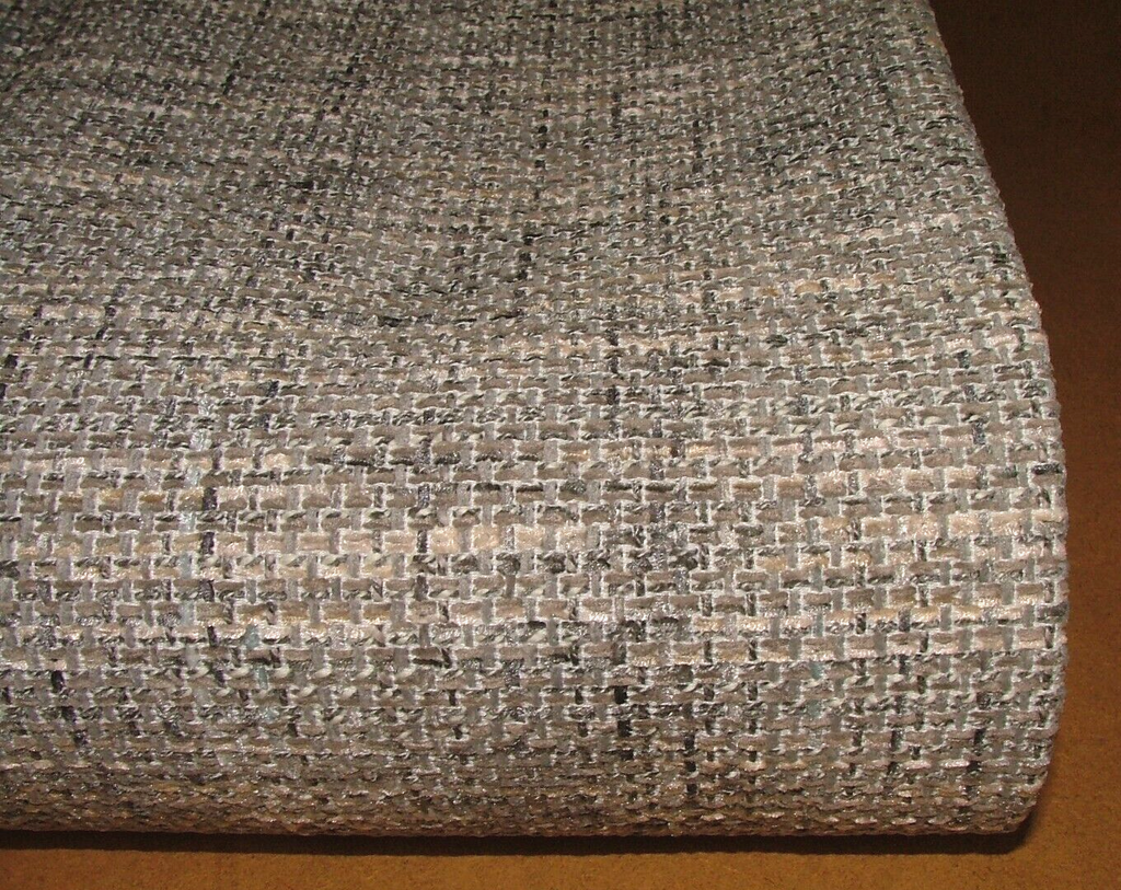 3.3  Metres iLiv Zen Dove Grey Textured Fabric Upholstery Cushion Curtain Use