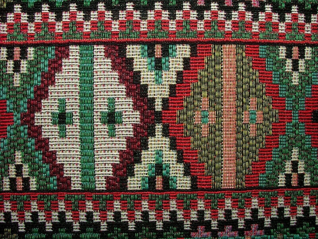 Navajo Indian Extra Thick Tapestry Fabric Curtain Upholstery Cushion Blanket Use