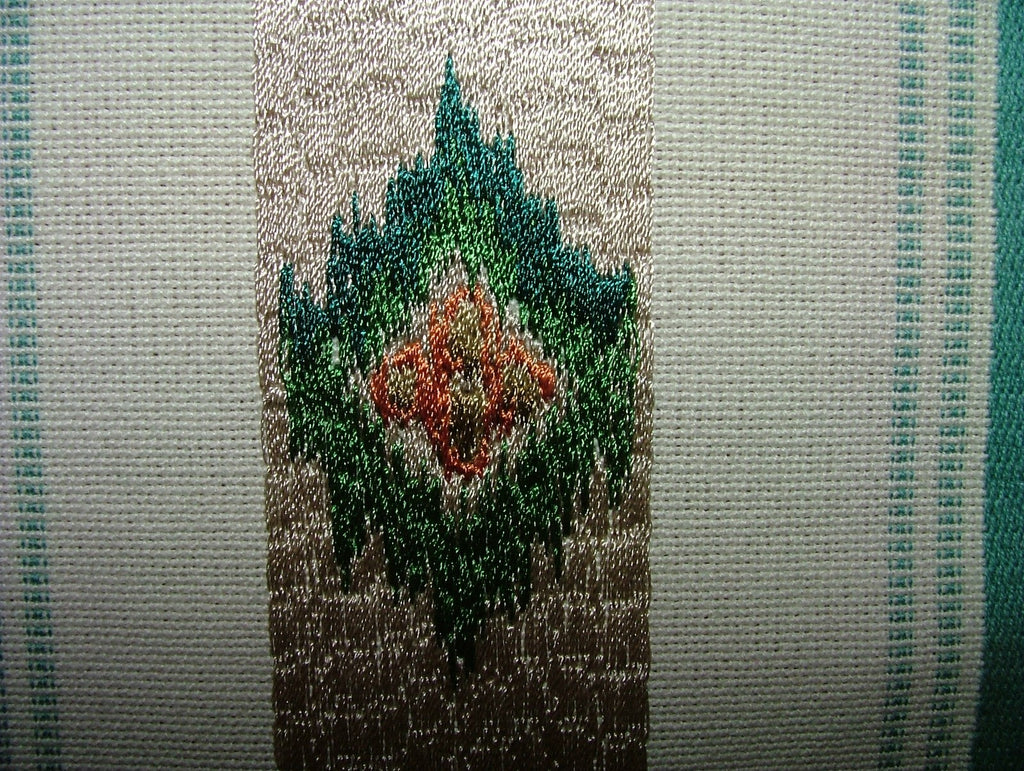 1 Metre iLiv Siris Aquarelle Woven Jacquard Curtain Upholstery Ikat Fabric12