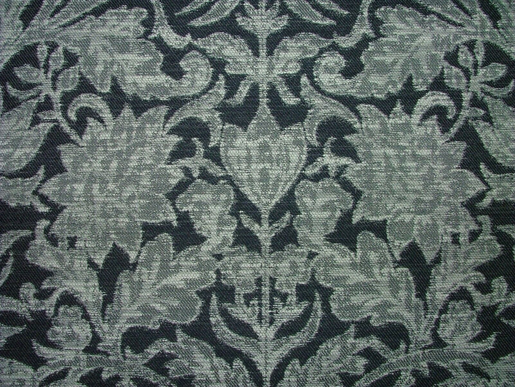 35 Metres Riverhill Indigo Blue Woven Jacquard Fabric Curtain Upholstery Cushion