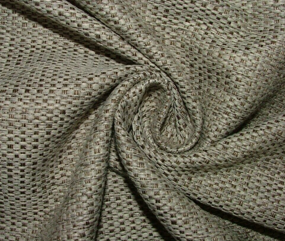 17 Metres Natural Textured Woven Jacquard Curtain Upholstery Cushion Fabric
