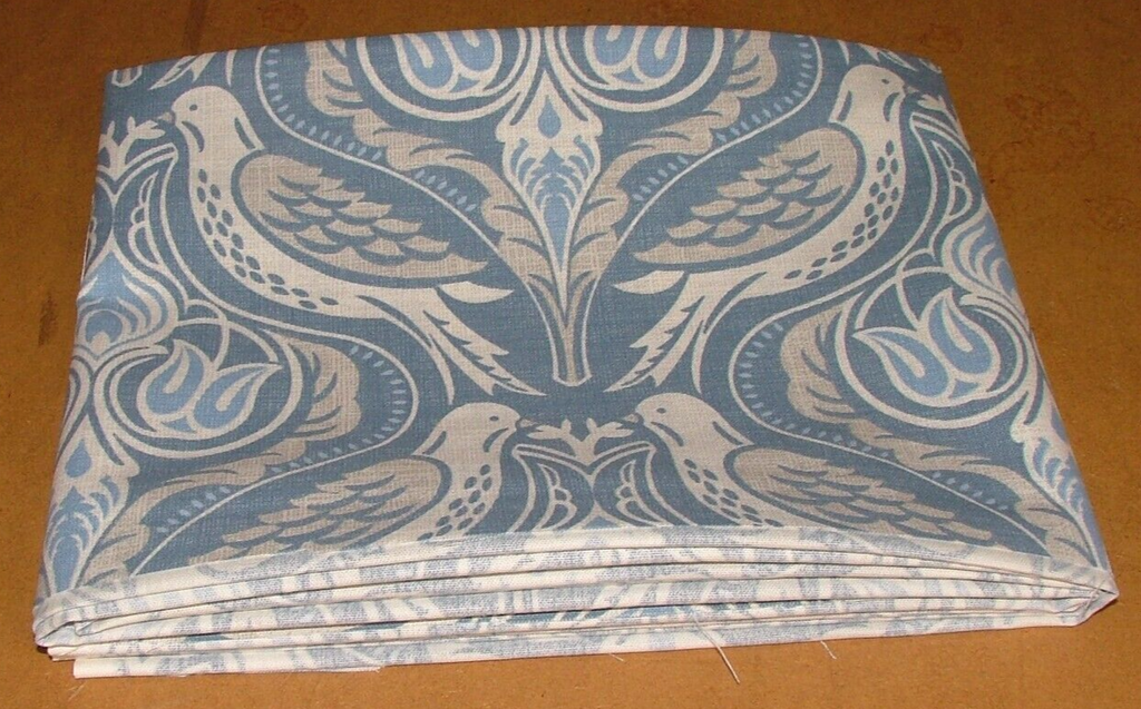 2.3 Metres iLiv Dawn Chorus Dusk Cotton Fabric Cushion Curtain Upholstery