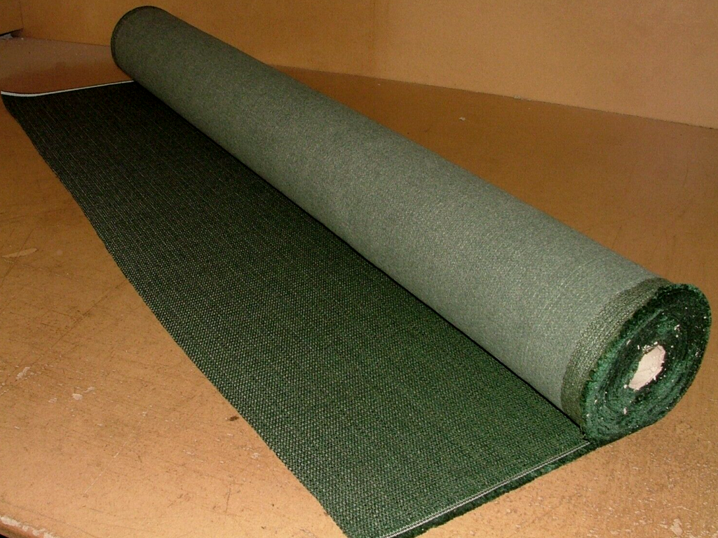 16 Metres Forest Green Chenille Fabric Curtain Upholstery Cushion RRP £560.00
